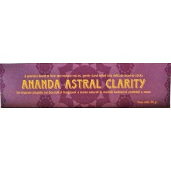 INCENSI NATURALI CLARITY ANANDA ASTRAL