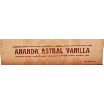 INCENSI NATURALI ALLA VANIGLIA ANANDA ASTRAL