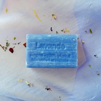 SAPONE NATURALE AL LATTE D'ASINA E LAVANDA