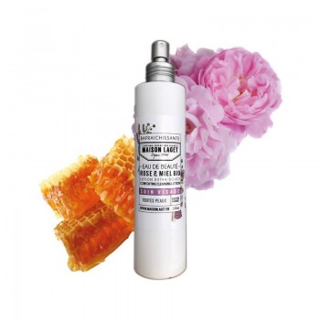 ACQUA DI BELLEZZA ALLE ROSE E MIELE BIO