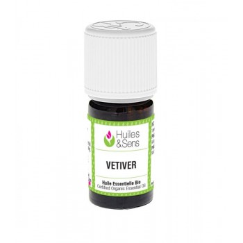 OLIO ESSENZIALE DI VETIVER BIO 5 ml