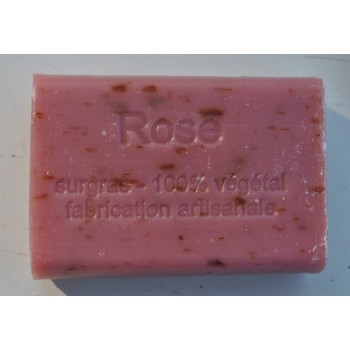 SAPONE NATURALE ALLA ROSA CON FIORI SECCHI