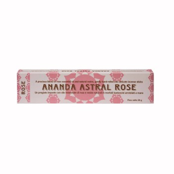 Encens de rose naturelle. Rose a parfumé l'encens.