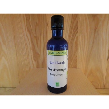 Hydrolate de fleurs orange. Hydrolate noir.